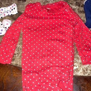 Polkadot onesie